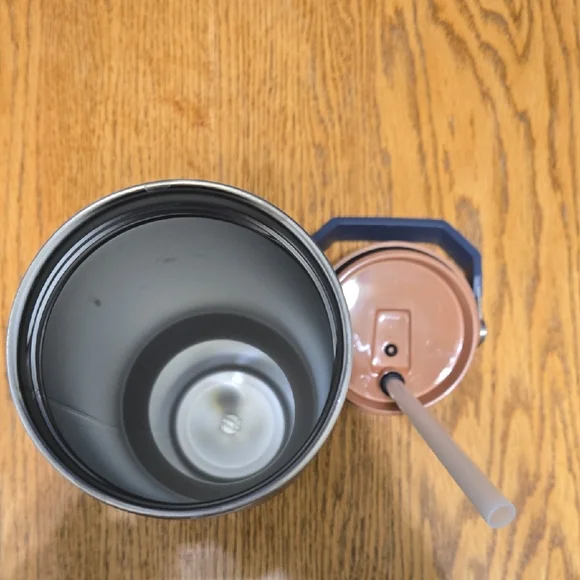 Stanley Travel Mug in Navy with Copper Accents 40 Ounce - Picture 7 of 8